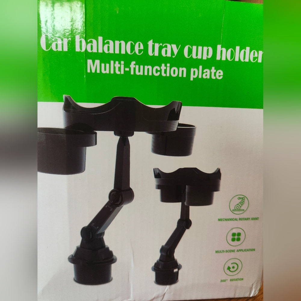 Car balance tray cup holder